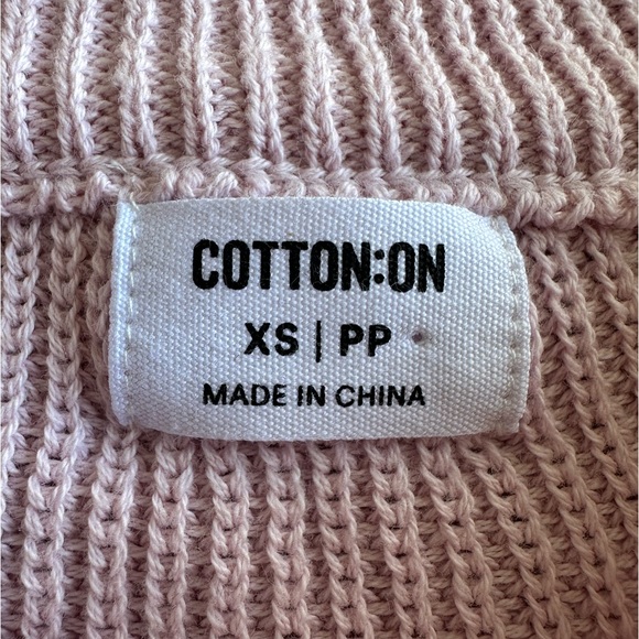 Multi-Color Cropped Pullover/Sweater - Picture 3 of 4